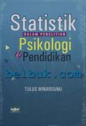 Statistik Dalam Penelitian Psikologi & Pendidikan